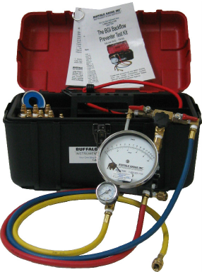 certified backflow prevention device tester