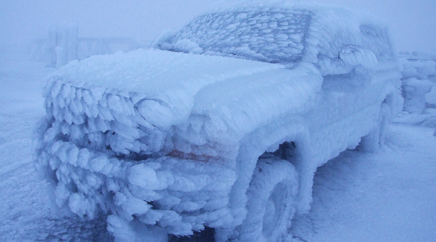 frozen remote car